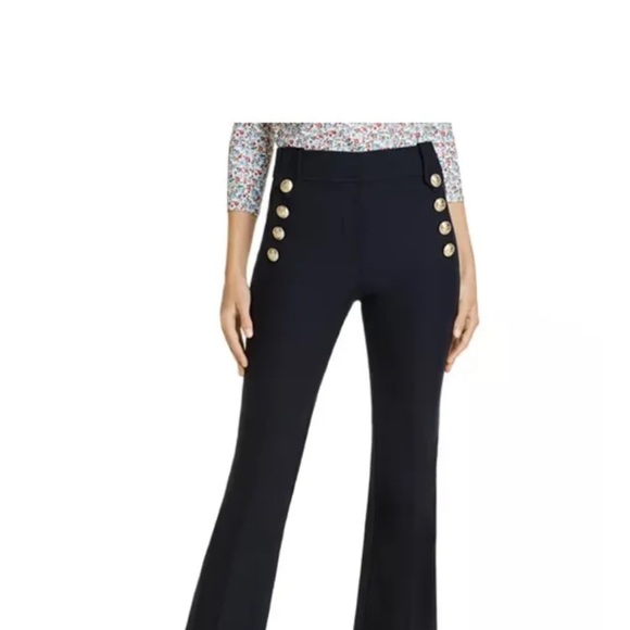 Derek lam 10 Crosby high wasted pants size 2 Balmain like cropped - Picture 2 of 2